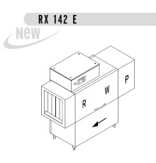 МАШИНА ПОСУДОМОЕЧНАЯ DIHR RX 142 E SX