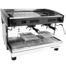 КОФЕМАШИНА АВТОМАТ ROBUSTEZZA ST2E/ ЧЕРНАЯ+ВЫСОКАЯ ГРУППА 185ММ+ЭКОНОМАЙЗЕР МУЛЬТИФАЗНАЯ