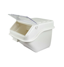 Контейнер для сыпучих продуктов 40л, 43х48см h59см, цвет белый, серия Jiwins JW-S40