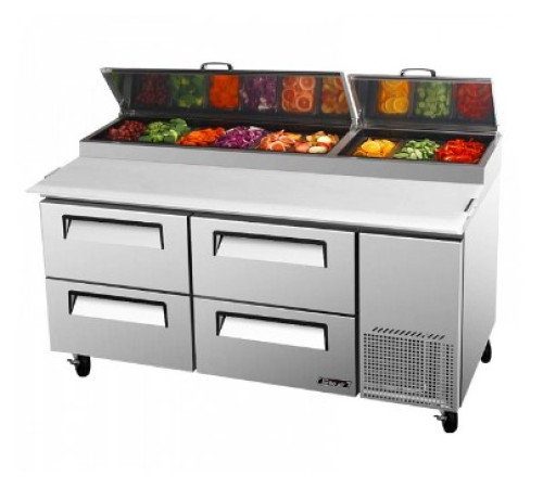 СТОЛ ХОЛОДИЛЬНЫЙ ДЛЯ ПИЦЦЫ TURBOAIR CTPR-67-2D-4