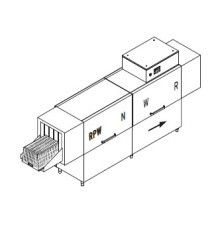 МАШИНА Д/МОЙКИ ЯЩИКОВ DIHR VX 401 DX+DDE+HR20+DR99/2 ЧАСТИ