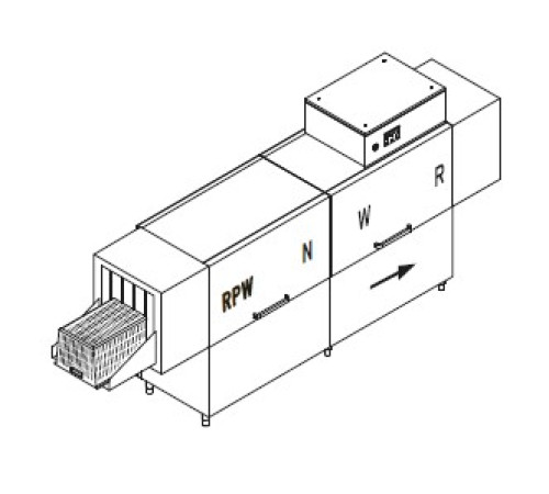 МАШИНА Д/МОЙКИ ЯЩИКОВ DIHR VX 401 DX+DDE+HR20+DR99/2 ЧАСТИ