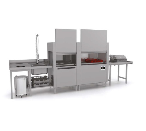 МАШИНА ПОСУДОМОЕЧНАЯ КОНВЕЙЕРНАЯ APACH CHEF LINE LTIT200 PWR AY2XW