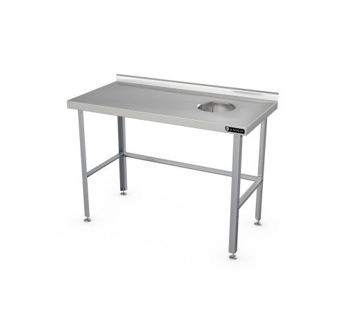 СТОЛ ДЛЯ СБОРА ОТХОДОВ ПРИСТЕННЫЙ  KAYMAN СП-456/1206-П-А