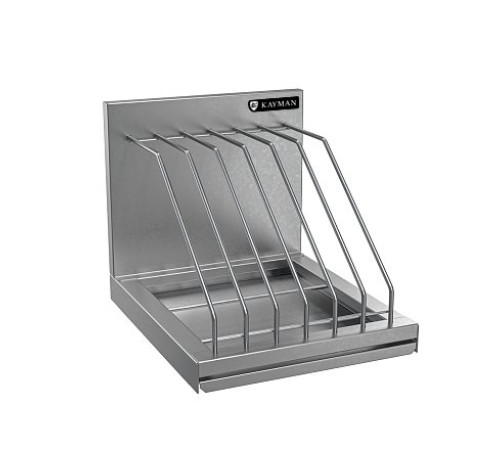 ПОЛКА НАВЕСНАЯ ДЛЯ КРЫШЕК KAYMAN ПНК-6-А