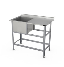 ВАННА МОЕЧНАЯ СВАРНАЯ KAYMAN ВМБ-614/1210-П-А