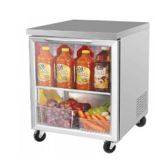 СТОЛ ХОЛОДИЛЬНЫЙ СО СТЕКЛ. ДВЕРЬЮ TURBOAIR CMUR-28G