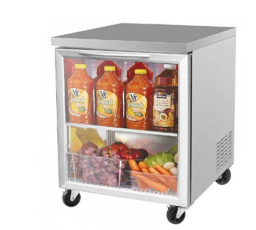 СТОЛ ХОЛОДИЛЬНЫЙ СО СТЕКЛ. ДВЕРЬЮ TURBOAIR CMUR-28G