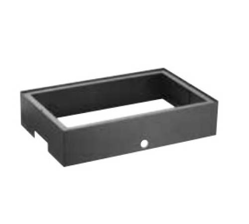 База средняя CALEIDO 57х36,7см h12,5см, сталь, цвет Gris 518D0002