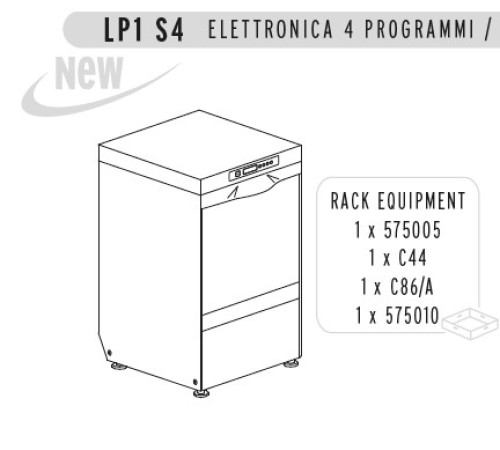 МАШИНА КОТЛОМОЕЧНАЯ DIHR LP1 S4+DDE+PS