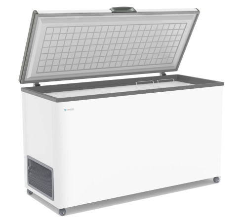ЛАРЬ МОРОЗИЛЬНЫЙ FROSTOR F 500 S БЕЛЫЙ (СЕРАЯ РАМКА) STANDART (ПРОПАН)
