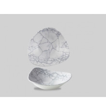 Салатник треугольный 0,60л d23,5см, без борта, цвет Kintsugi Pearl Grey, Studio Prints KTPGTRB91