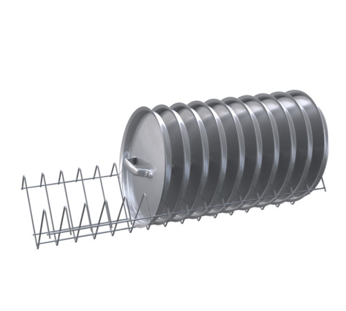 ПОЛКА ДЛЯ КРЫШЕК ШКАФА ДЛЯ ДЕЗИНФЕКЦИИ ПОСУДЫ KAYMAN ШДП-950-4 А