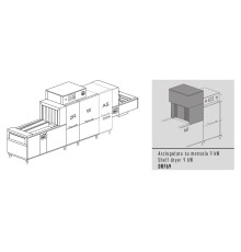 МАШИНА ПОСУДОМОЕЧНАЯ DIHR QX 246 SX+DDE+DRF69/2 ЧАСТИ