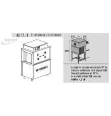 МАШИНА ПОСУДОМОЕЧНАЯ DIHR RX 101 E SX+DDE+XP+DRA924