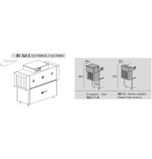 МАШИНА ПОСУДОМОЕЧНАЯ DIHR RX 164 E SX+DR24+HR5+DDE