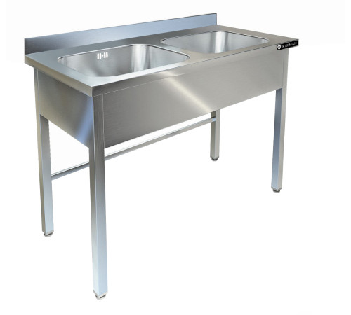 ВАННА МОЕЧНАЯ ЦЕЛЬНОТЯНУТАЯ KAYMAN ВМЦ-232/66 С ОТВЕРСТИЕМ