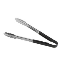Щипцы универсальные 31,5 см, нерж.сталь, ручка с виниловым покрытием (цвет черный) 3712BKEU
