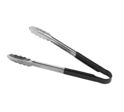 Щипцы универсальные 31,5 см, нерж.сталь, ручка с виниловым покрытием (цвет черный) 3712BKEU