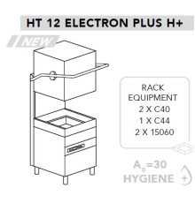 МАШИНА ПОСУДОМОЕЧНАЯ DIHR HT 12 ELECTRON PLUS H+PS+СПЕЦ. НОЖКИ МОРСКАЯ ВЕРСИЯ 400В/3Ф/50ГЦ