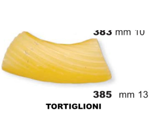 ФОРМА LA MONFERRINA ДЛЯ P6/P12 TORTIGLIONI 13 MM 385 БРОНЗА