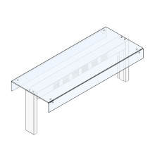 НАДСТРОЙКА НАСТОЛЬНАЯ APACH CHEF LINE LD9109001404