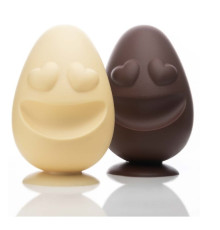 Форма д/шок. SWEETY egg 140x140xh215 mm 340гр, 2 шт, KT210