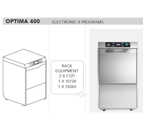 МАШИНА ПОСУДОМОЕЧНАЯ DIHR OPTIMA 400