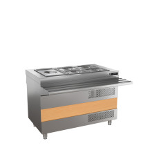 ПРИЛАВОК ОХЛАЖДАЕМЫЙ KAYMAN PRESTO ПО-1200-02