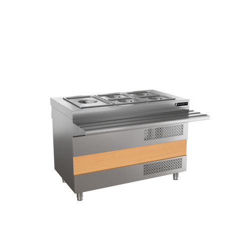 ПРИЛАВОК ОХЛАЖДАЕМЫЙ KAYMAN PRESTO ПО-1200-02