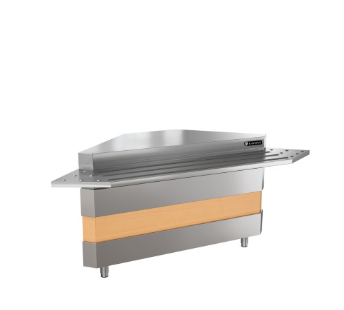 ПРИЛАВОК НЕЙТРАЛЬНЫЙ KAYMAN PRESTO ПНВН-90-02 ВНУТРЕННИЙ УГЛОВОЙ