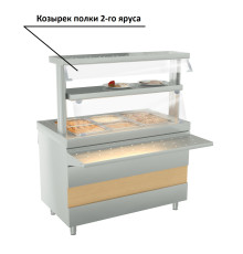 КОЗЫРЕК ДЛЯ ПОЛКИ 2-ГО ЯРУСА KAYMAN PRESTO (1200ММ)