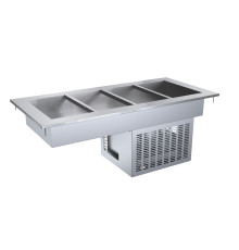 ПРИЛАВОК ОХЛАЖДАЕМЫЙ KAYMAN GUSTO ПО-1500-1840-02