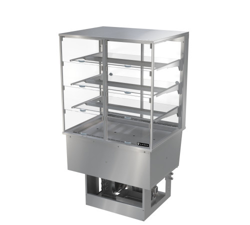 ВИТРИНА ХОЛОДИЛЬНАЯ KAYMAN GUSTO ВХ- 900-1240-02-К