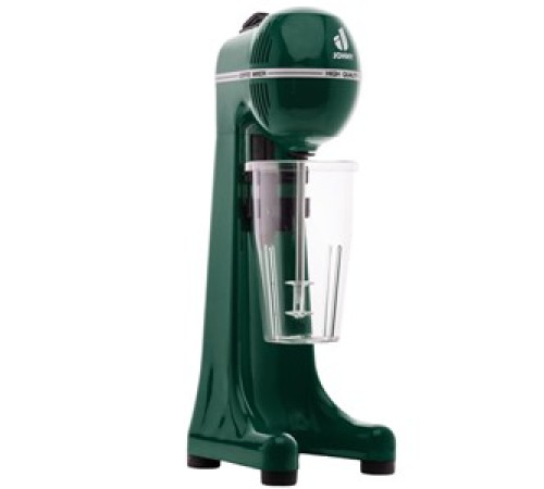 МИКСЕР JOHNY AK/2-2TA RAL ТЕМНО-ЗЕЛЕНЫЙ СО СТКАКАНОМ И ВЕНЧИКОМ ИЗ НЕРЖАВЕЮЩЕЙ СТАЛИ