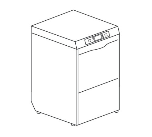 МАШИНА ПОСУДОМОЕЧНАЯ DIHR OPTIMA 500 HR