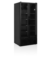 ШКАФ ХОЛОДИЛЬНЫЙ СО СТЕКЛОМ TEFCOLD FS890H BLACK