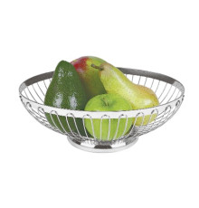 Корзина для фрутков 28х21см, нерж. сталь 42956-28