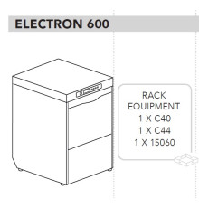 МАШИНА ПОСУДОМОЕЧНАЯ DIHR ELECTRON 600+PS