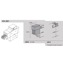 МАШИНА Д/МОЙКИ ЯЩИКОВ DIHR VX 231 DX+DR94+HR10+DDE