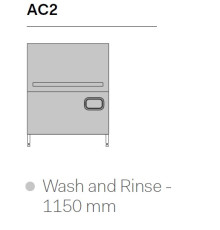 МАШИНА ПОСУДОМОЕЧНАЯ COMENDA AC2/ДОЗ/RL