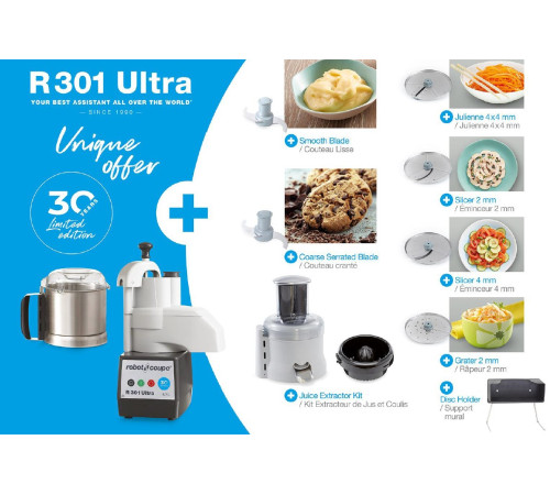 ПРОЦЕССОР КУХОННЫЙ ROBOT COUPE R301 ULTRA ANNIVERSARY ПРОЦЕССОР КУХОННЫЙ ROBOT COUPE R301 ULTRA ANNIVERSARY