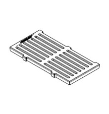 РЕШЕТКА КОЛОСНИКОВАЯ Д/ПЕЧЕЙ JOSPER 10,4X46СМ 250165