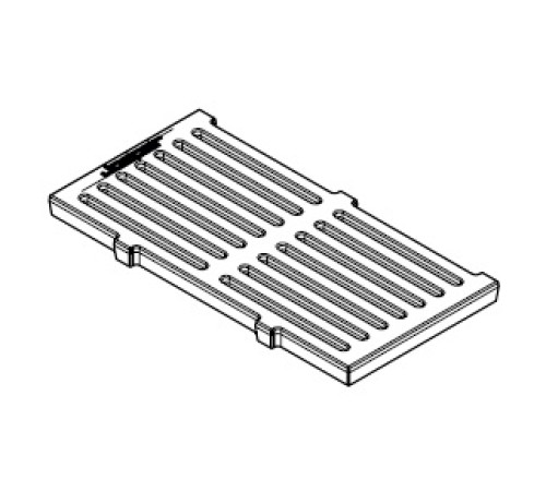 РЕШЕТКА КОЛОСНИКОВАЯ Д/ПЕЧЕЙ JOSPER 10,4X46СМ 250165