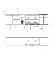 ЛИНИЯ БАРНАЯ APACH CHEF LINE LBLR3520/700/860SP1 ФРОНТАЛЬНАЯ