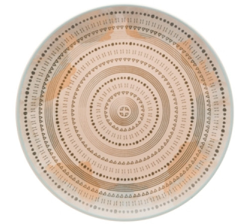 Тарелка мелкая UNNI ACETINADO ANCESTRAL 26см Oxford 103768, AY02-5624