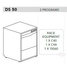 МАШИНА ПОСУДОМОЕЧНАЯ DIHR DS 50+DDE+XP