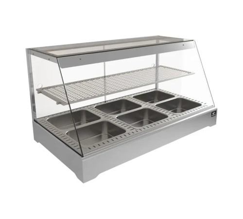 ВИТРИНА ТЕПЛОВАЯ КОБОР СR1-117H SILVER