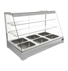 ВИТРИНА ТЕПЛОВАЯ КОБОР СR2-117H SILVER