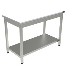СТОЛ С ПОЛИПРОПИЛЕНОВОЙ СТОЛЕШНИЦЕЙ КОБОР СППП-180/60 ПОЛКА СПЛОШНАЯ